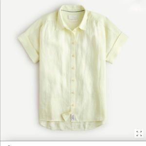 J Crew linen shirt